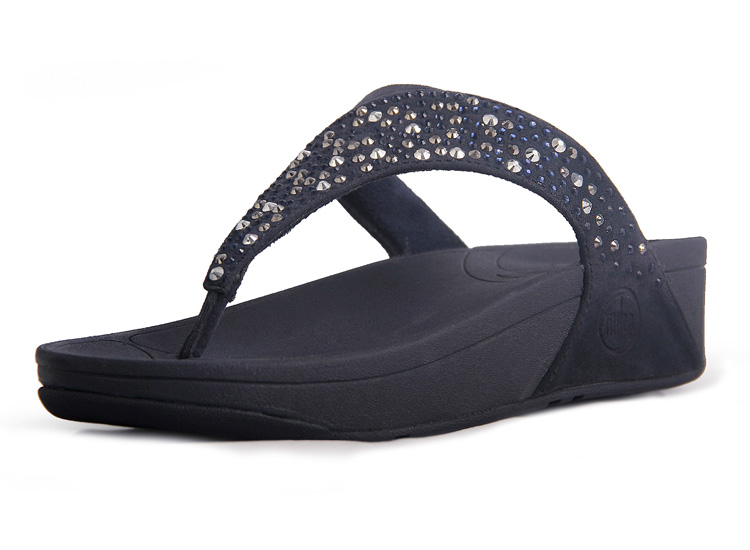 2016 Fitflop Womens Slippers S-diamond Sapphire Blue